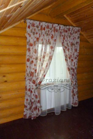 Шторы с маками
